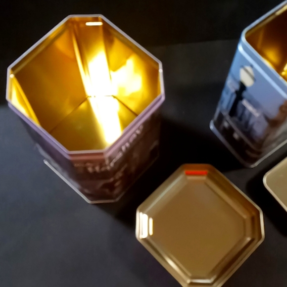 Vintage 1996 Hershey's "Building a Legacy Cannister Series" (Cannisters #2 & #3) - Picture 13 of 16